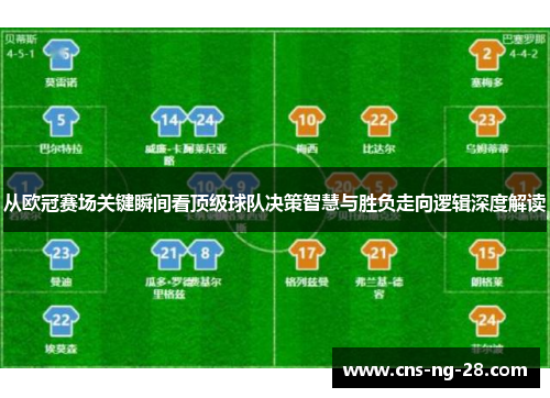 从欧冠赛场关键瞬间看顶级球队决策智慧与胜负走向逻辑深度解读